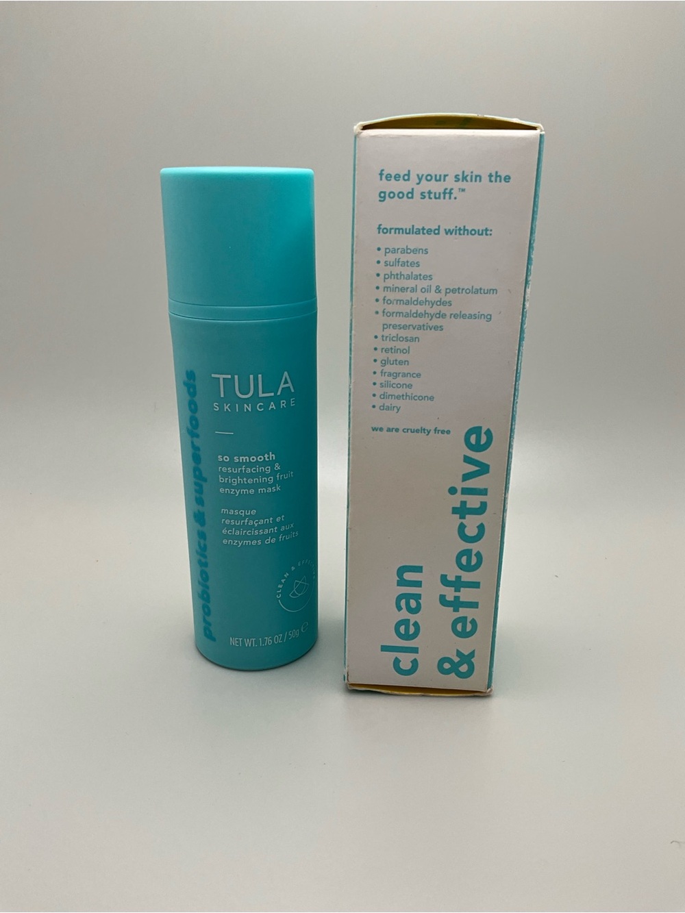 Tula Skincare So Smooth Resurfacing & Brightening Mask - Turquoise